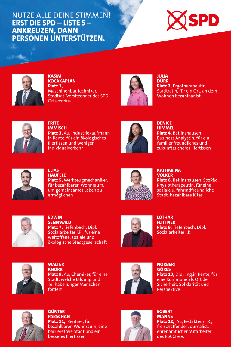Stadtratskandidaten SPD Illertissen 2026 - Vorstellung -2